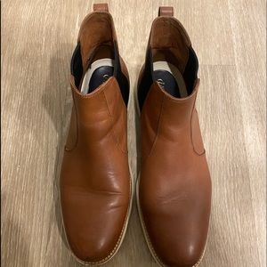 Cole Haan Original Grand Waterproof Leather Chelsea Boot | Brown | Size: 11.5